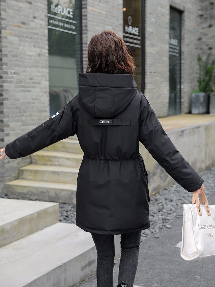 Girls' Korean-style Loose Down Cotton-padded Jacket