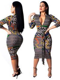 V-neck female bodysuit sexy bodysuit