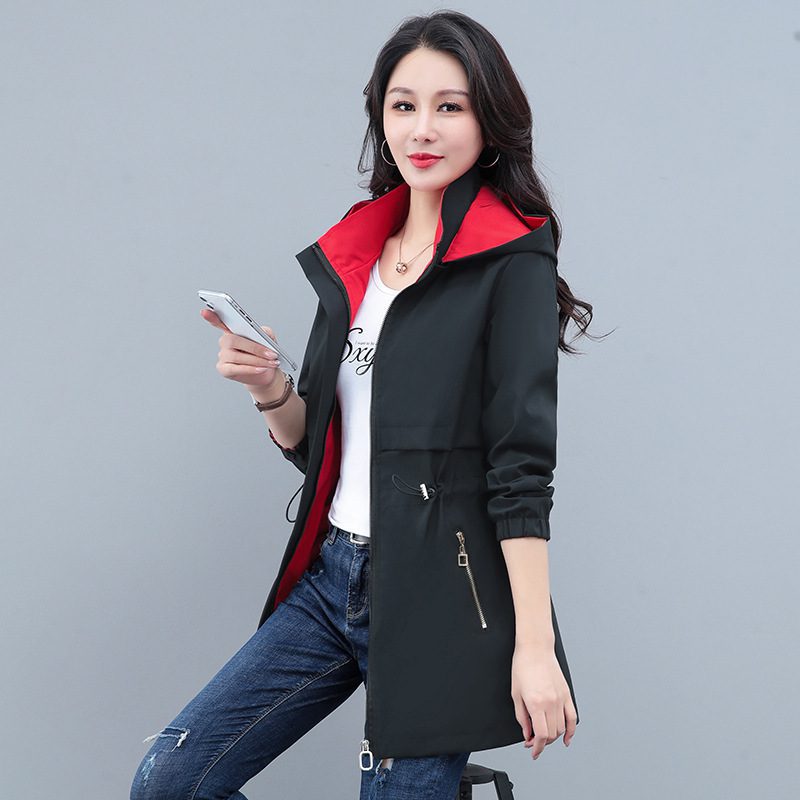 Removable Cap Plus Size Fashion Loose Top