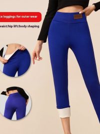 Plus Size Fleece-lined Thicker Cashmere Leggings