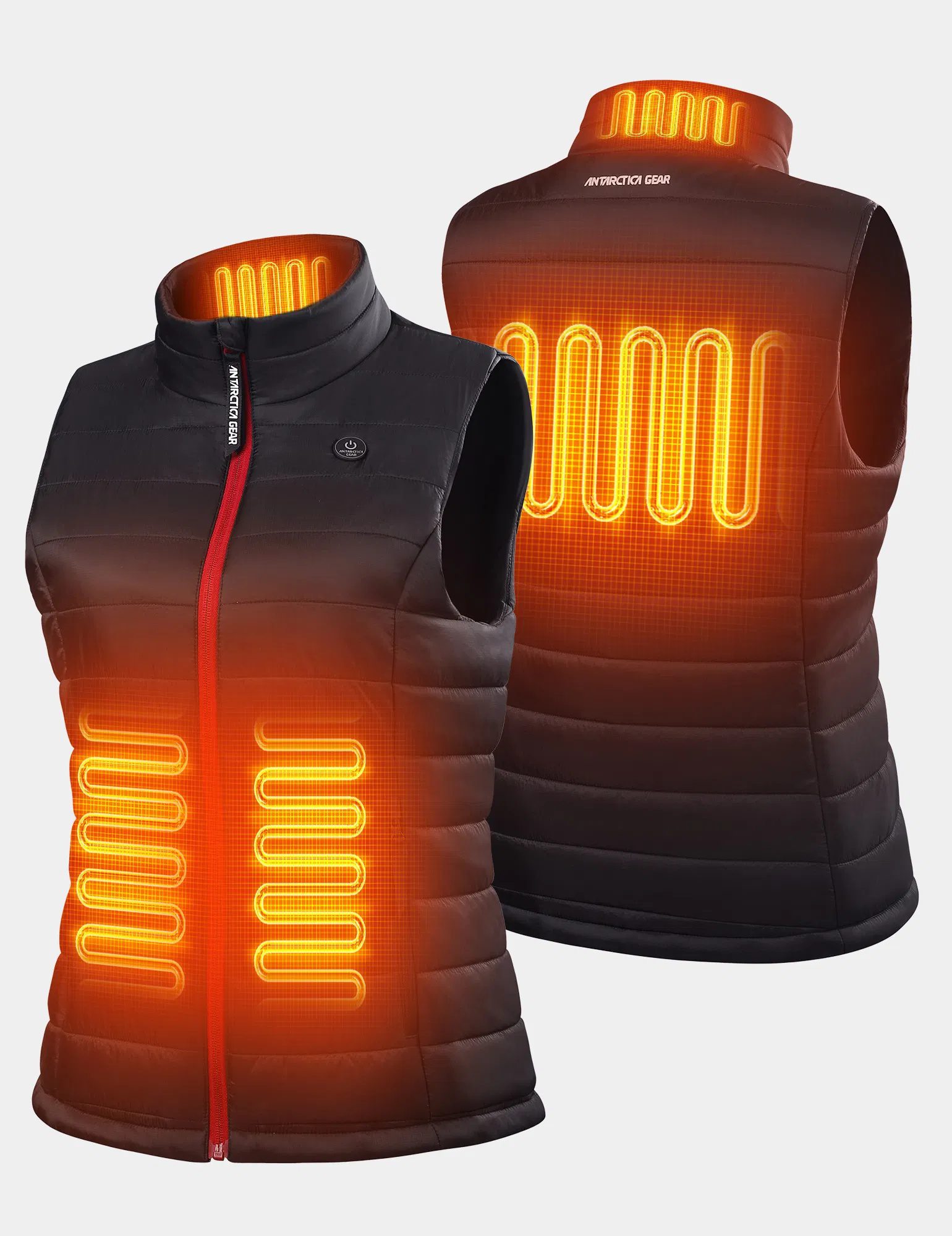 ANTARCTICA GEAR Women's Heated Vest With 16000mAh Battery Pack