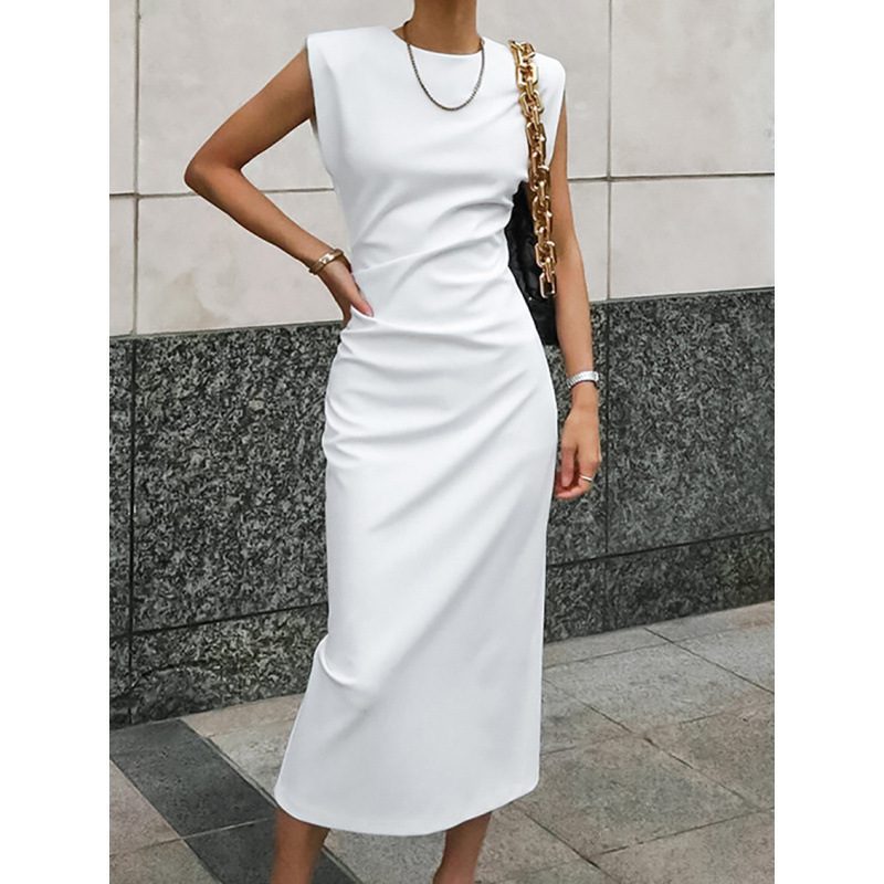 Slim-fit High-grade Split Dress Women