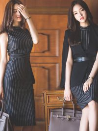 Women Sexy Dresses Autumn Office Spring  dress