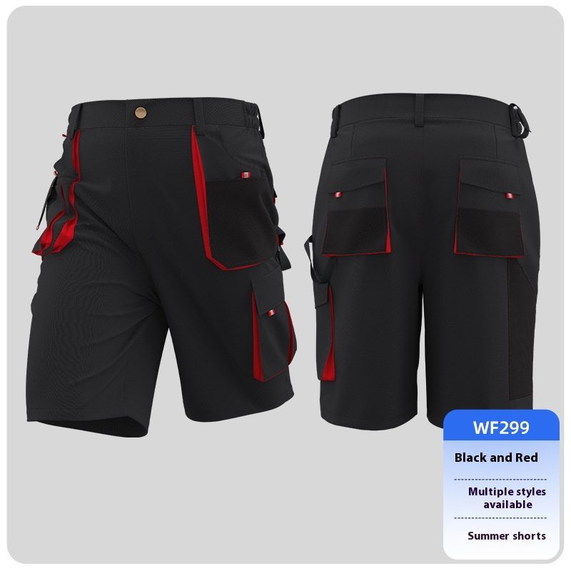 Short Summer Casual Work Pants Men