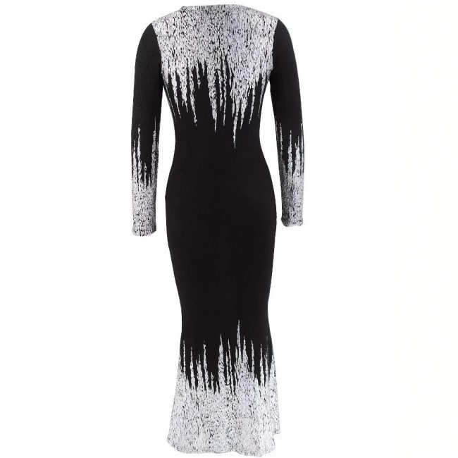 Autumn And Winter Fishtail Dress For Women