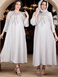 Women's Gilded Muslim Plus Size Dress