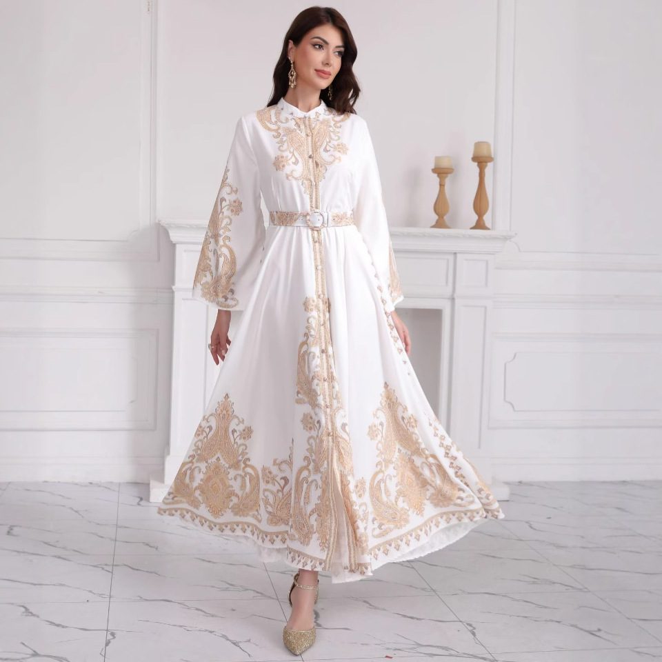 Fashion Elegant Women's Bronzing Dress Slim Fit