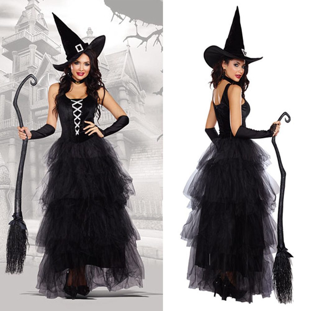 Personalized Halloween Witch Role Play Suit