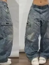 Loose Casual Straight-leg Wide-leg Pants For Women