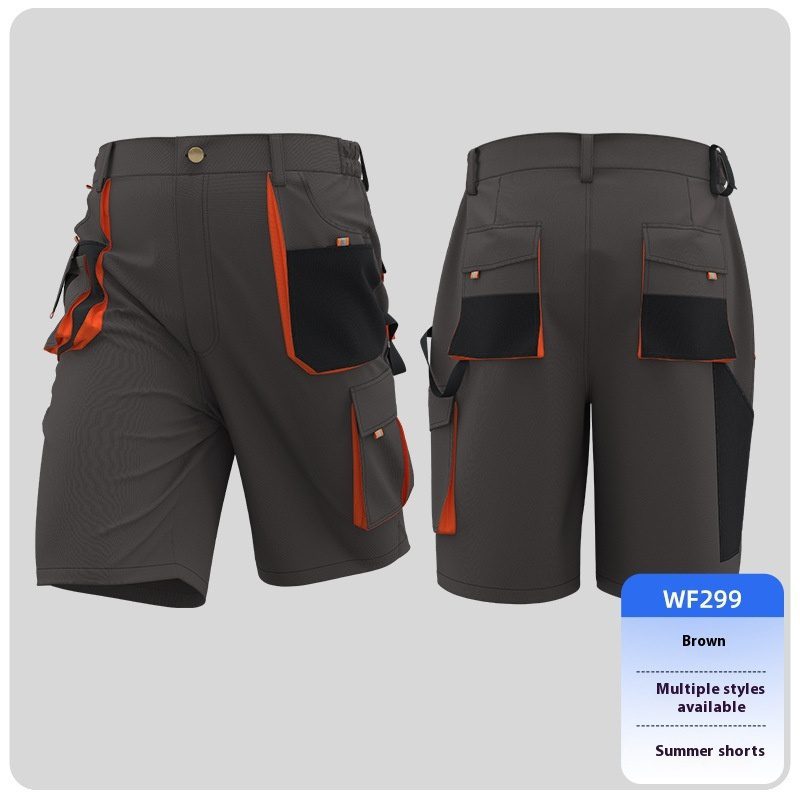 Short Summer Casual Work Pants Men