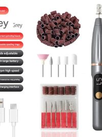 Electric Nail File Compact Nail Removal Tool Portable LCD Electric Nail Clipper Electric Nail Buffer