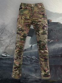 Men's Breathable Scratch-resistant Outdoor Multi-pocket Straight Cargo Trousers