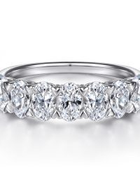 Oval Zircon Sterling Silver Ring Female