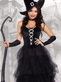 Personalized Halloween Witch Role Play Suit