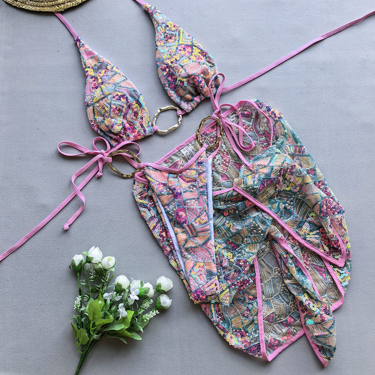 American Bikini Split Ladies