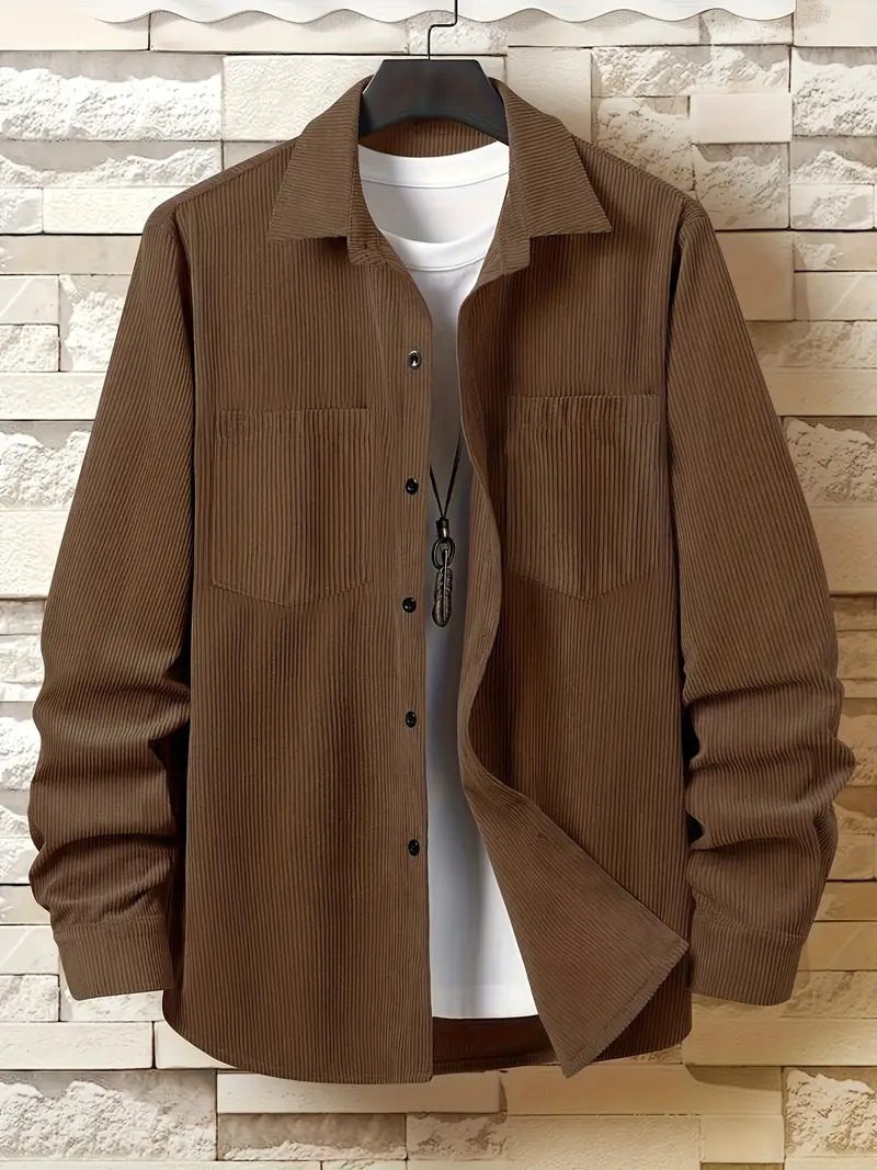 Fashion Spring Button Jacket Coat For Men