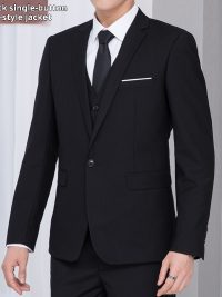 Men's Korean-style College Students Work Business Coat