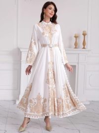 Fashion Elegant Women's Bronzing Dress Slim Fit