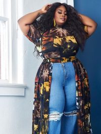 Long Button Up Shirt Dress Women Plus Size Clothing Club Wea