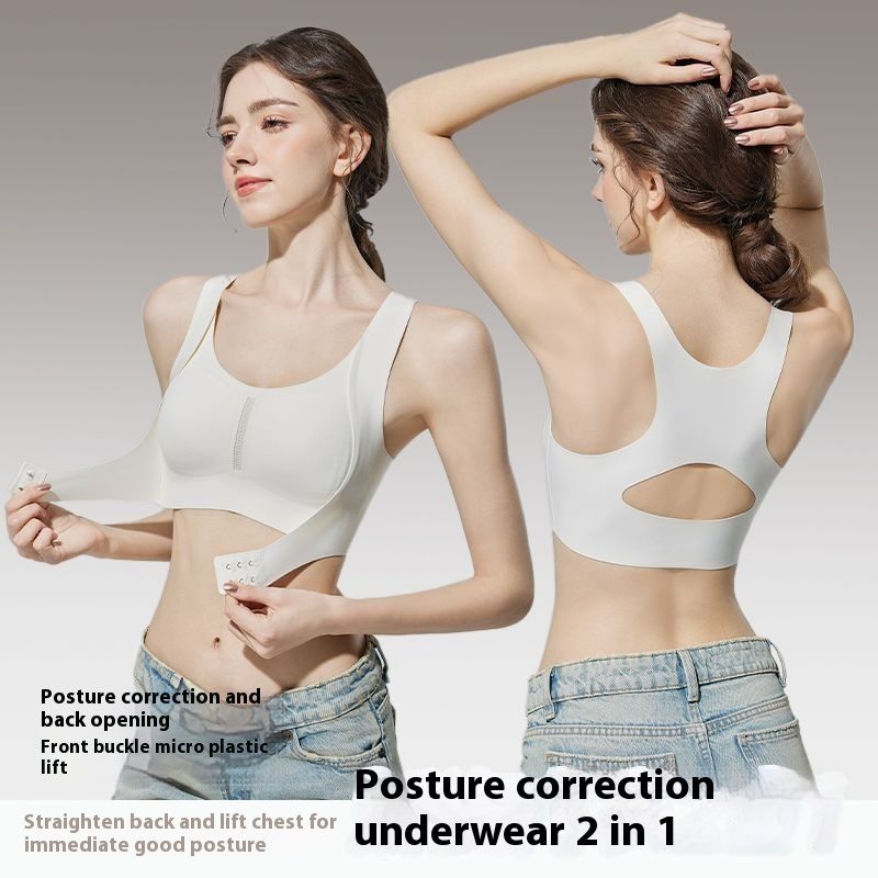 Women's Sports Posture Correction Underwear Front Closure Bra
