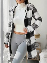 Soft Fleece Lined Jacket With Pockets For Winter