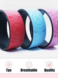 PU Yoga Wheel Yoga Circle