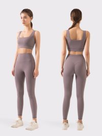 Bra Suit Women Running Sports Peach Hip Gym Training Yoga Suit Suit