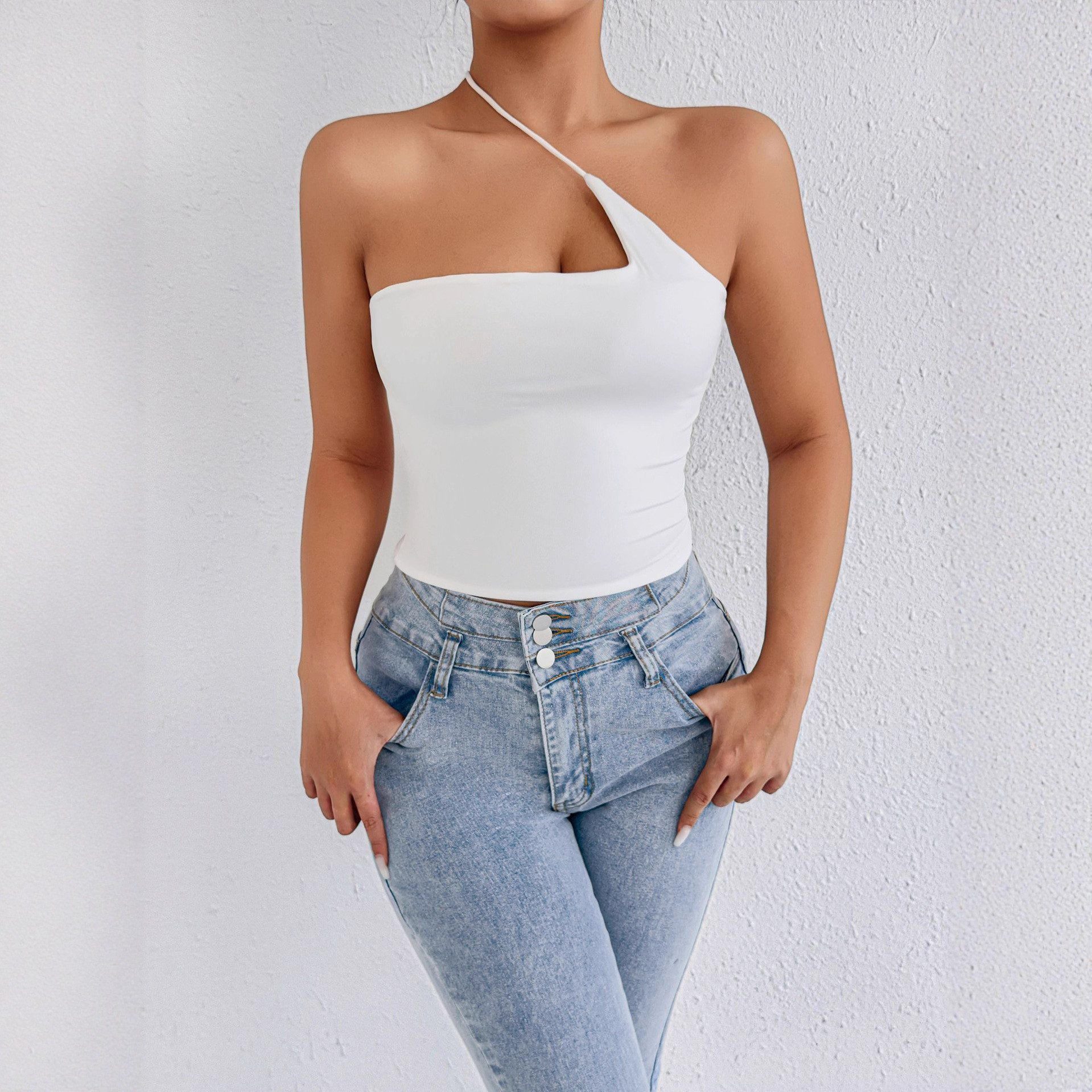 Buy Women's Clothing Online | Buy Trending Dresses for Women Sexy Off-shoulder Women's Base Layer Raglan Sleeve Top