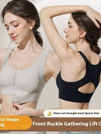 Women's Sports Posture Correction Underwear Front Closure Bra
