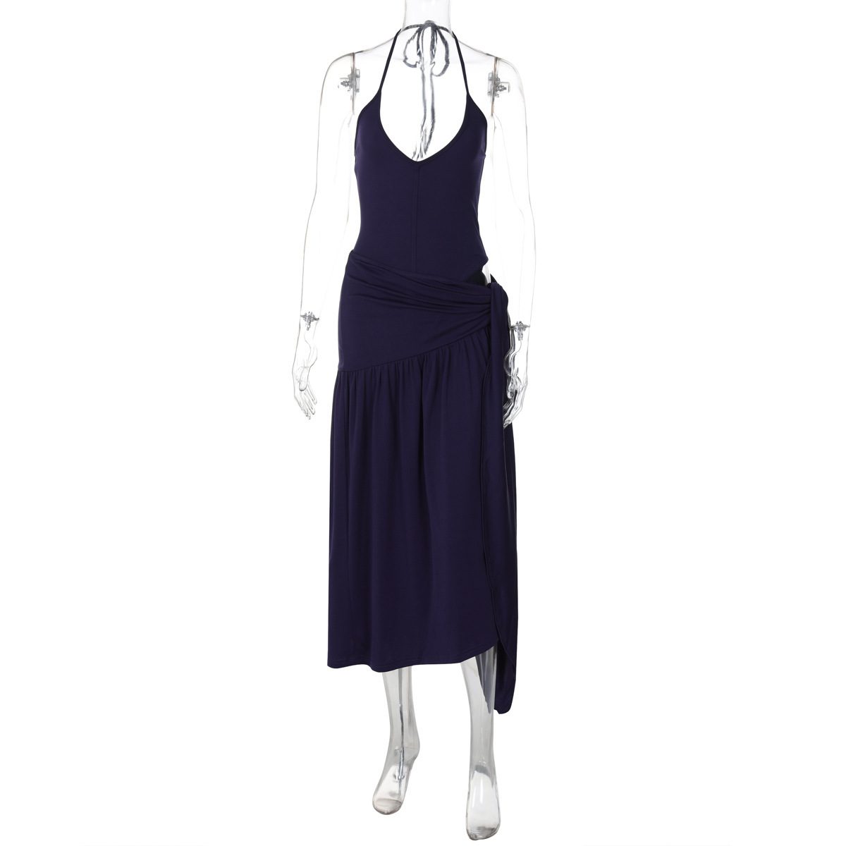 Slim Fit Tied Skirt Suit Women