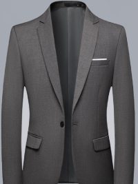 Men's Business Casual Single Coat