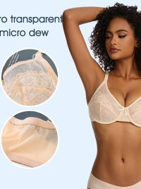 Plus Size Underwear Gauze Push Up Bra
