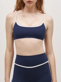 Nude Feel Sports Underwear With Chest Pad Yoga Beauty Back Bra