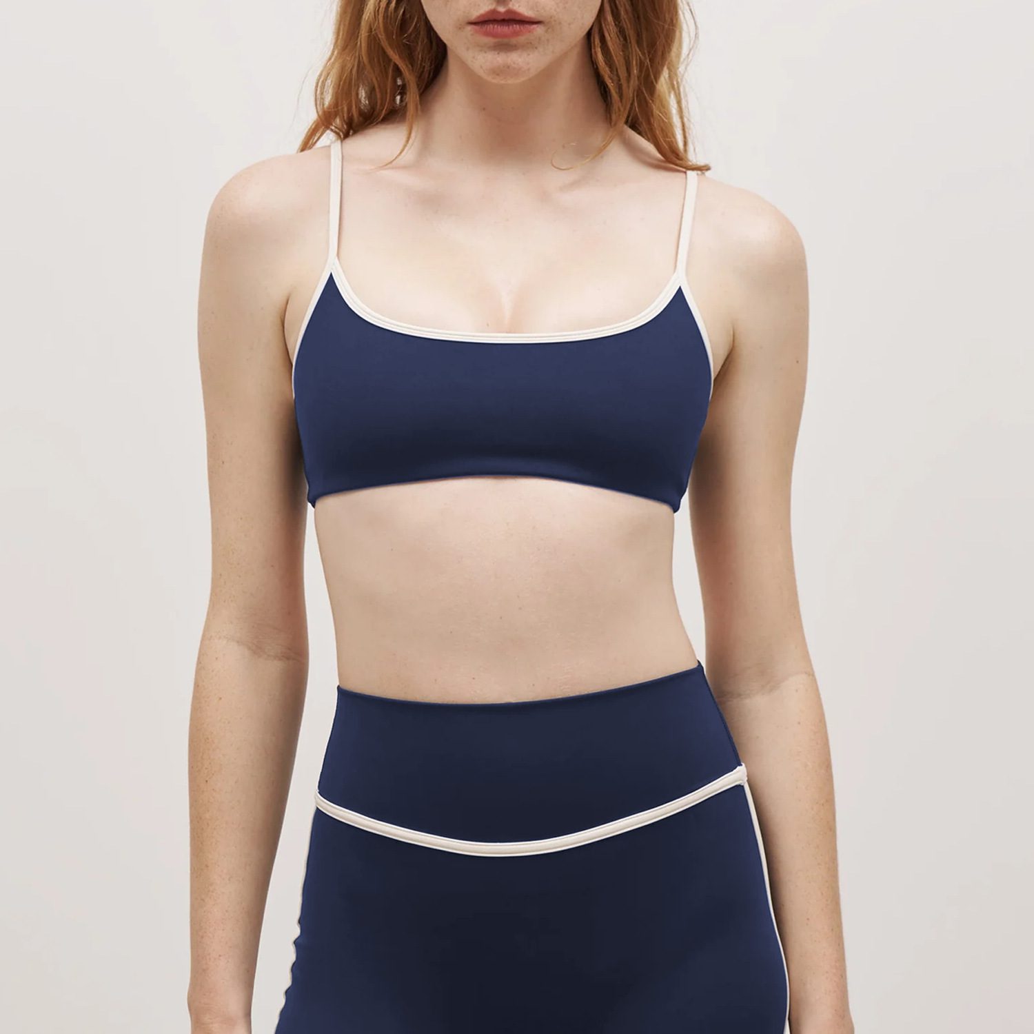 Nude Feel Sports Underwear With Chest Pad Yoga Beauty Back Bra