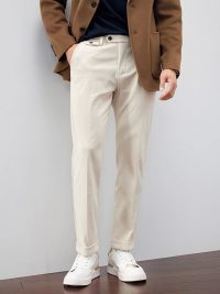 Corduroy Versatile Business Straight Loose Fashionable Pants