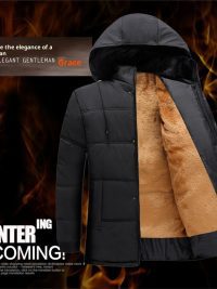 Winter Cotton Coat Jacket For Men