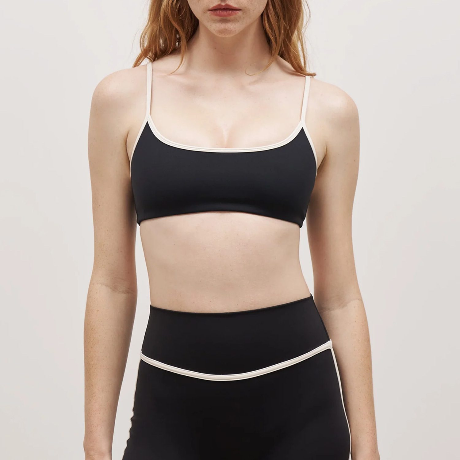 Nude Feel Sports Underwear With Chest Pad Yoga Beauty Back Bra