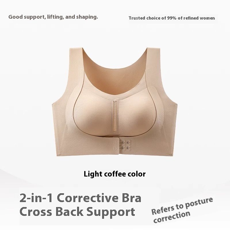 Women's Sports Posture Correction Underwear Front Closure Bra