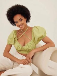 Off-shoulder Spaghetti Strap Top For Women In Pure Desire Style