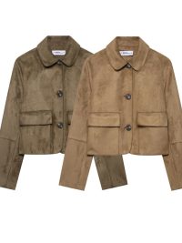 Retro High-end Suede Leather Jacket