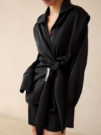 Women's Slim-fit Long Sleeve Short Dress