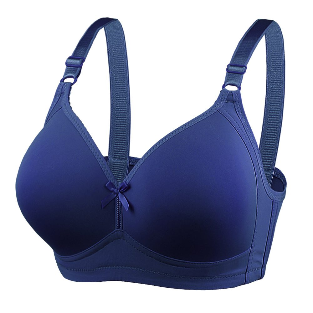 Cup Thin Rimless Smooth Gathered Plus-size Sexy Women's Bra