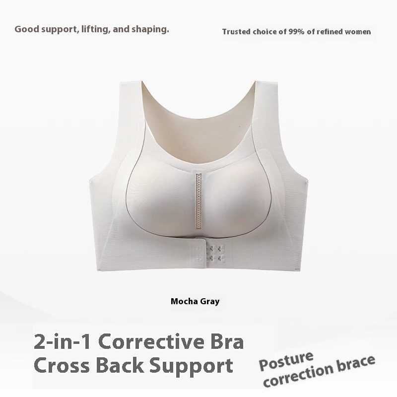 Women's Sports Posture Correction Underwear Front Closure Bra