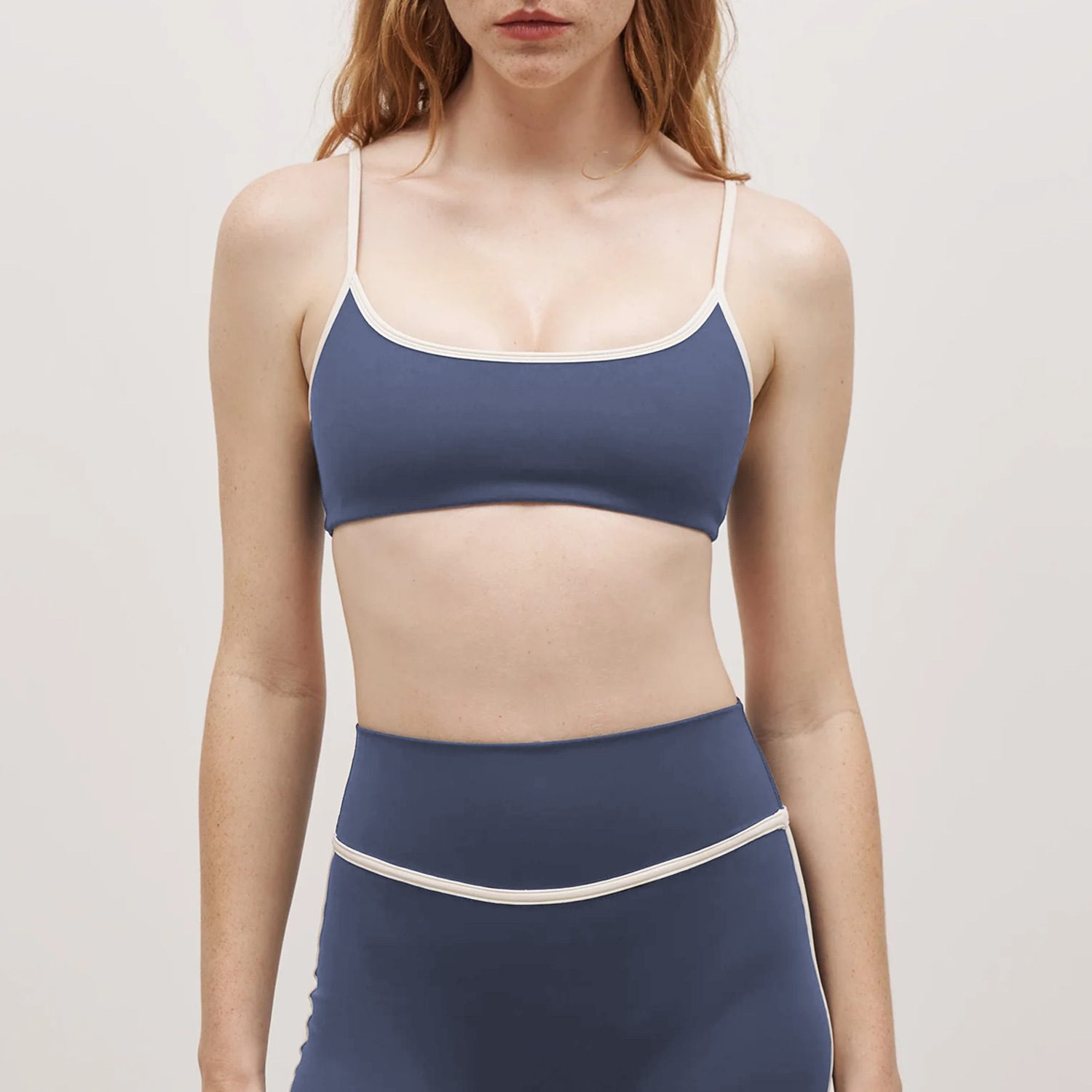 Nude Feel Sports Underwear With Chest Pad Yoga Beauty Back Bra