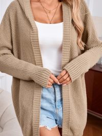 Casual All-matching Lapel Long Cardigan Jacket