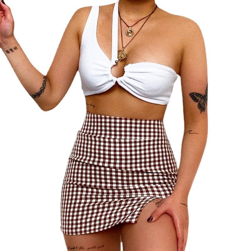 American-style Suspender Crop Top Hot Girl Vest