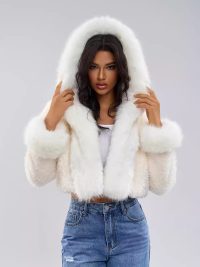 Sexy Slim-fit Soft Comfortable Eco-friendly Thickened Short Jacket