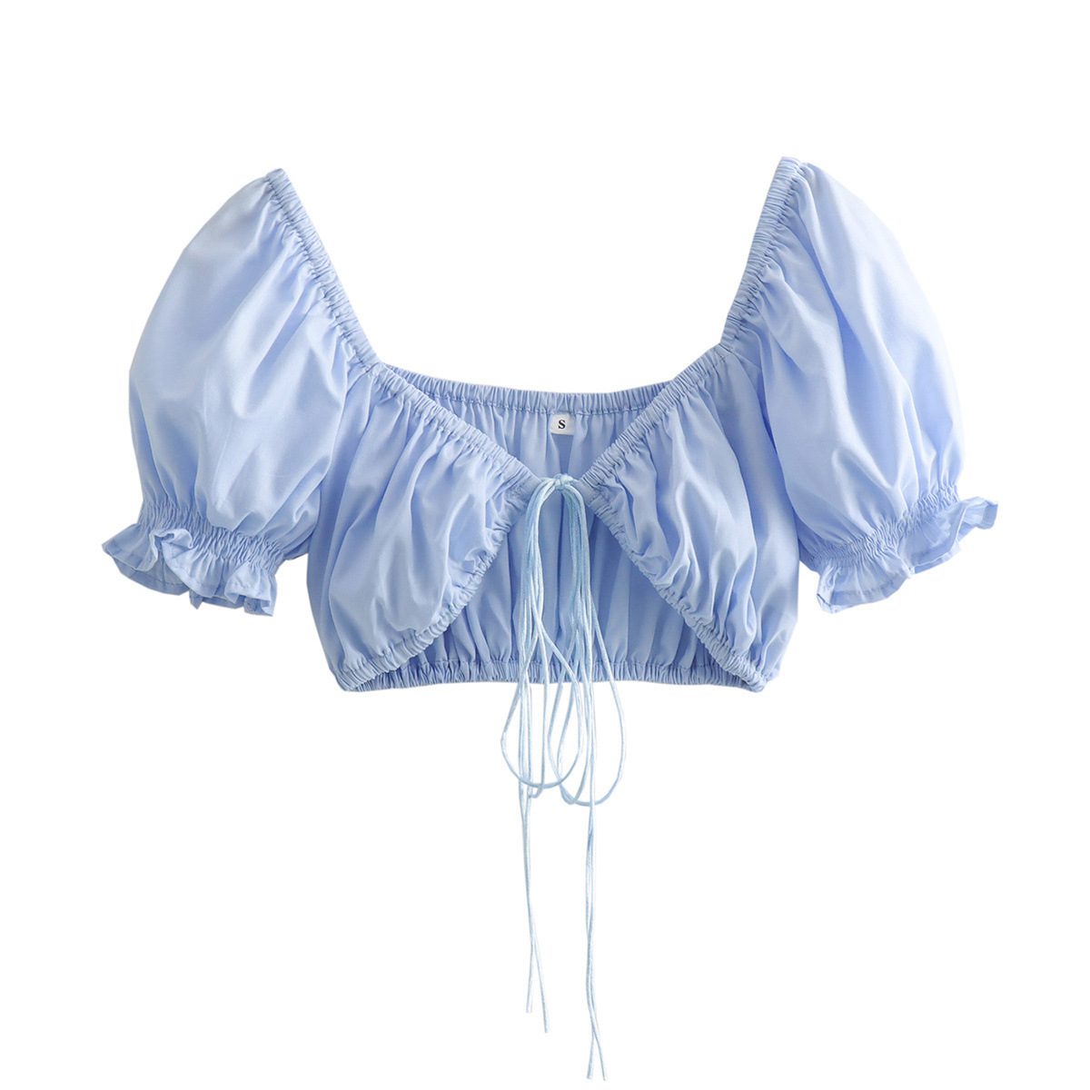 Women's Design Sense Multi-color Short Sleeve Bustier