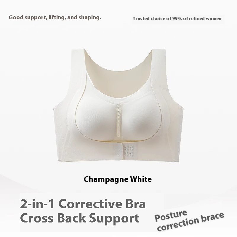 Women's Sports Posture Correction Underwear Front Closure Bra