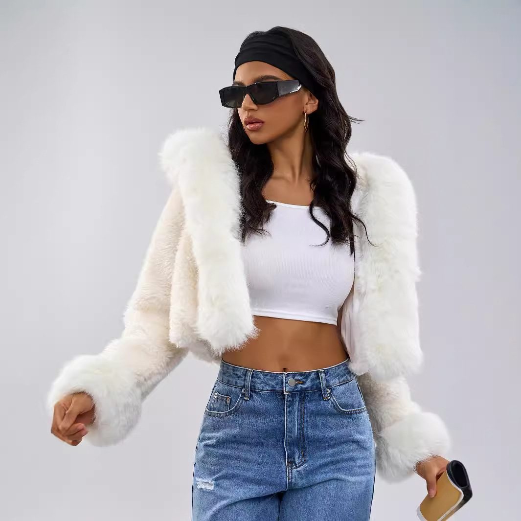 Sexy Slim-fit Soft Comfortable Eco-friendly Thickened Short Jacket